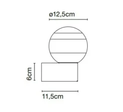 Applique|Enfants*Marset Applique murale, Dipping Light A1-13, , LED, 2700K, 765lm, L12,5cm, H18,5cm - rose, laiton