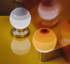 Enfants|Applique*Marset Applique murale, Dipping Light A1-13, , LED, 2700K, 765lm, L12,5cm, H18,5cm - ambre, laiton