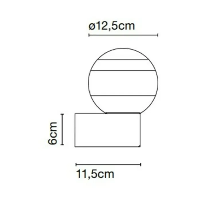 Enfants|Applique*Marset Applique murale, Dipping Light A1-13, , LED, 2700K, 765lm, L12,5cm, H18,5cm - ambre, laiton