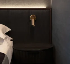 Applique*Bert frank Applique murale, Doma, , Ø7cm, H19cm - laiton brossé