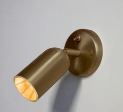 Applique*Bert frank Applique murale, Doma, , Ø7cm, H19cm - laiton antique