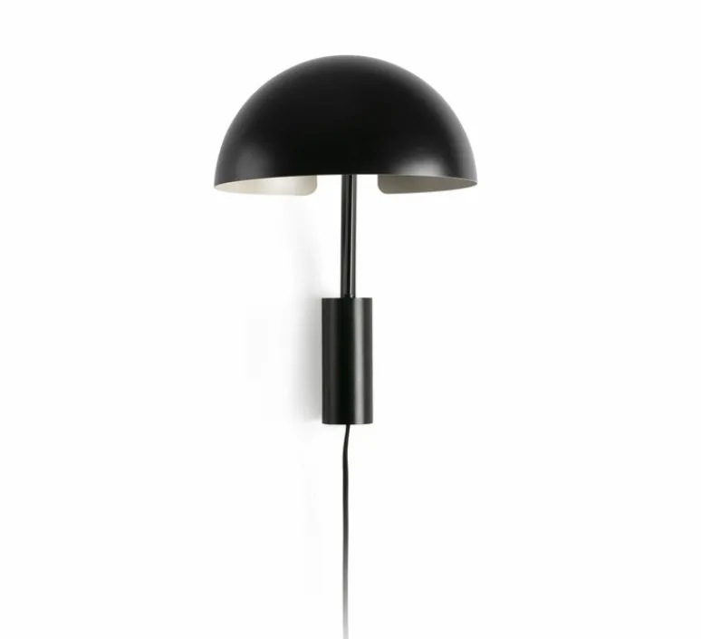 Applique*Faro Applique murale, Dominica S, , L25cm, H32,9cm - noir