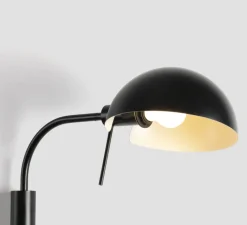 Applique*Faro Applique murale, Dominica S, , L25cm, H32,9cm - noir