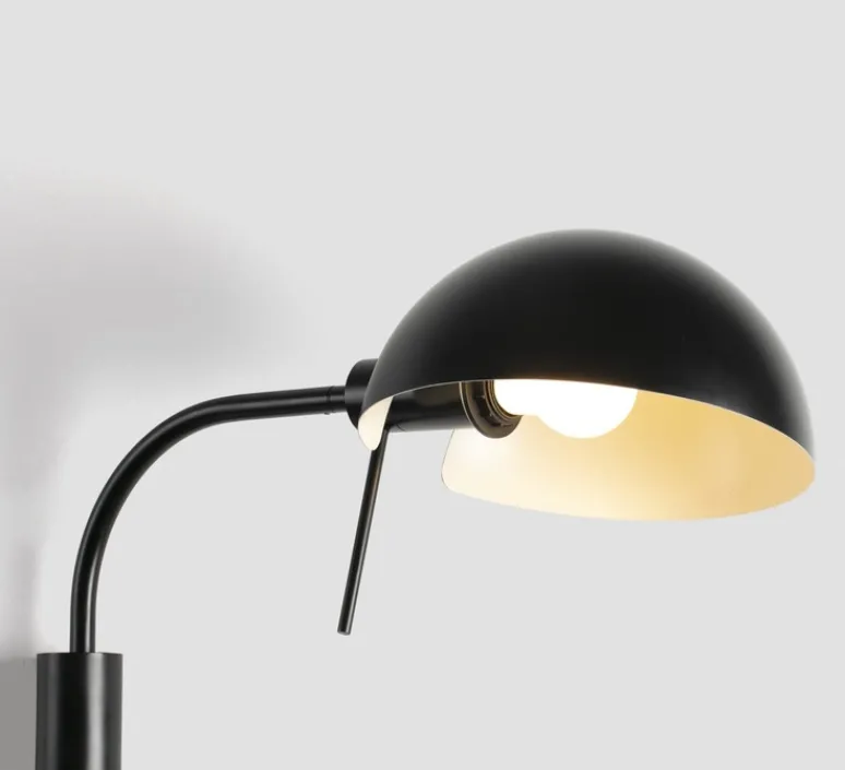 Applique*Faro Applique murale, Dominica S, , L25cm, H32,9cm - noir