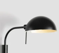 Applique*Faro Applique murale, Dominica S, , L25cm, H32,9cm - noir