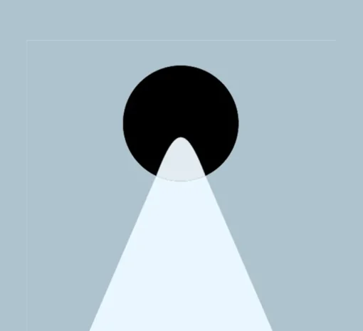 Applique murale, Dots 4660, gris, LED, 2700K, 500lm, Ø17,5cm, H5,2cm - Vibia