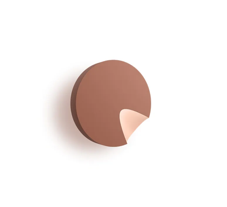 Applique*Vibia Applique murale, Dots 4660, , LED, 2700K, 500lm, Ø17,5cm, H5,2cm - rouge terra