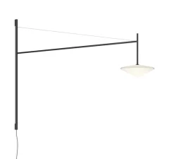 Applique*Vibia Applique murale déportée, Tempo 5760, , LED, 2700K, 300lm, L120cm, H80cm - graphite