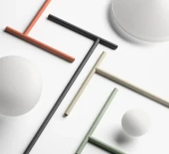 Applique*Vibia Applique murale déportée, Tempo 5760, , LED, 2700K, 300lm, L120cm, H80cm - graphite