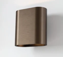 Applique*Modular Applique murale, Duell Wall Up/Down 2x, , LED, dim, 2700K, 537 lm, L15,2cm, H16cm - bronze