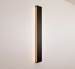 Applique*ONOK Applique murale, Duo, , LED, 2700K, 3000 lm, L101cm, H10,2cm - noir satiné