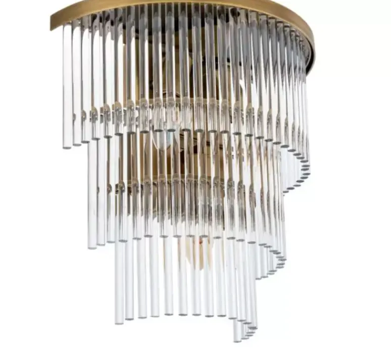 Applique*Eichholtz Applique murale, East, , L33cm, H32,5cm - Laiton, transparent