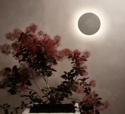 Applique murale, Eclipse Round 300 Led, béton mat, IP44, LED, 3000k, 597 lm, L30cm, H30cm - Astro