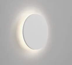 Applique murale, Eclipse Round 250 Led, plâtre, LED, 3000k, 446 lm, L25cm, H25cm - Astro