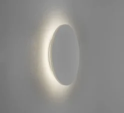 Applique murale, Eclipse Round 250 Led, plâtre, LED, 3000k, 446 lm, L25cm, H25cm - Astro