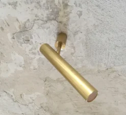 Applique murale, EGO, laiton, LED, dim, 3000K, 1220 lm, Ø3cm, H23,9cm - Axolight