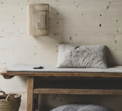 Applique*Ay Illuminate Applique murale, Elly A, , Ø20cm, H31cm - bambou naturel