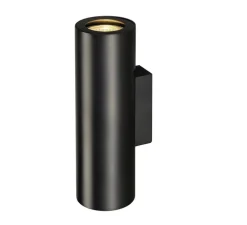 Applique murale, Enola B, noir, Ø6,8cm, H22cm - Slv