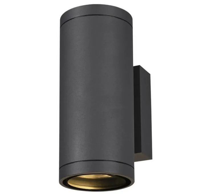 Applique murale, Enola M, noir, IP65, LED, dim, 3000-4000K, 1900 lm, L10cm, H23cm - SLV