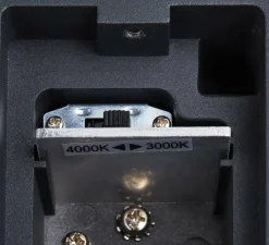 Applique murale, Enola S, noir, IP65, LED, dim, 3000-4000K, 700 lm, L6,8cm, H18cm - SLV