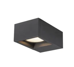 Applique murale, Eskina Frame, anthracite, IP65, LED, dim, 3000-4000K, 1200 lm, L11,5cm, H7,3cm - SLV