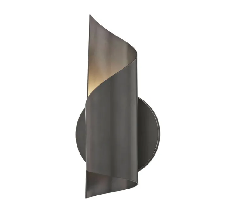 Applique*Hudson Valley Lighting Applique murale, Evie, ancien, IP40, Ø12cm, H25cm - Group bronze