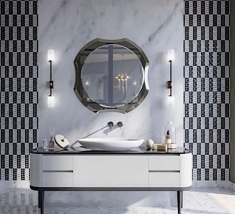 Applique*Bert frank Applique murale, Farol single, , LED, L7cm, H66cm - blanc, noir