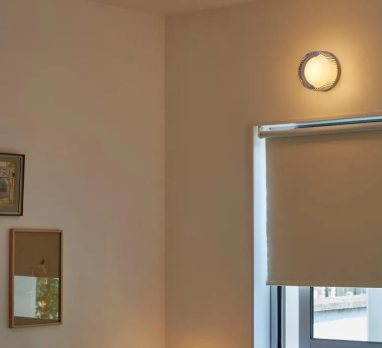 Applique*Tala Applique murale, Firth, , IP65, Ø7,8cm, H15cm - transparent, blanc