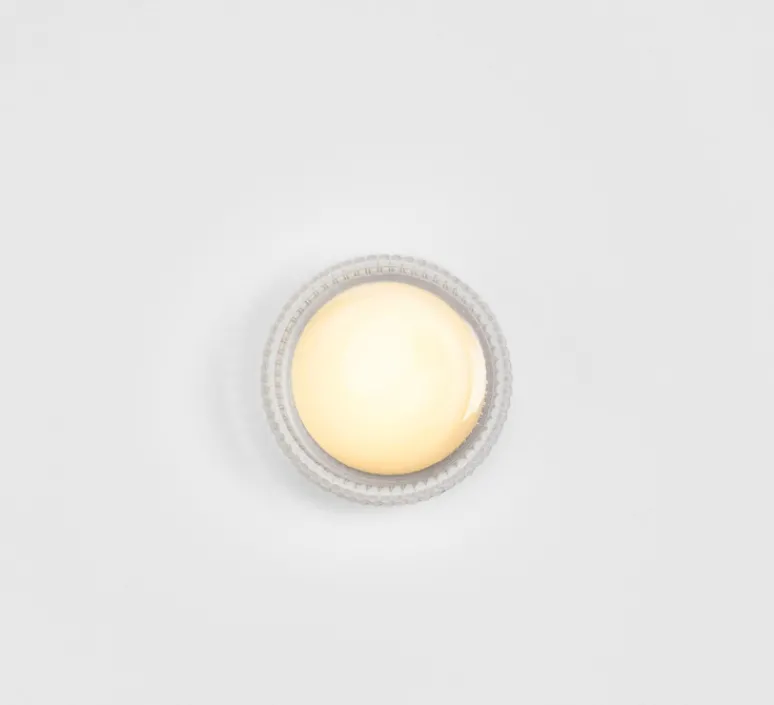Applique*Tala Applique murale, Firth, , IP65, Ø7,8cm, H15cm - transparent, blanc