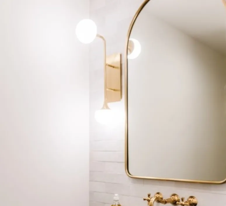 Applique*Hudson Valley Lighting Applique murale, Fleming, , L12cm, H57cm - laiton