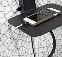 Applique*It's about Romi Applique murale, Florence, USB, , L38cm, H50cm - noir