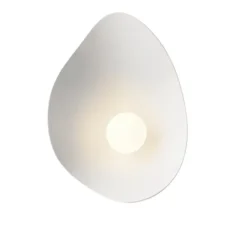 Applique murale, Florii 1, blanc, bronze, LED, dim, 2700K, 350 lm, L17,4cm, H22,6cm - Nuura