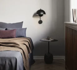 Enfants|Applique*Andtradition Applique murale, Flowerpot VP8, , Ø23cm, H35,5cm - noir mat