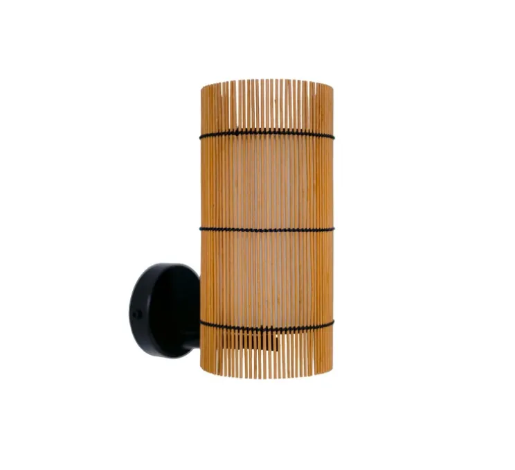 Applique murale, Foc S, marron, Ø10cm, H21cm - Mediterranean objects