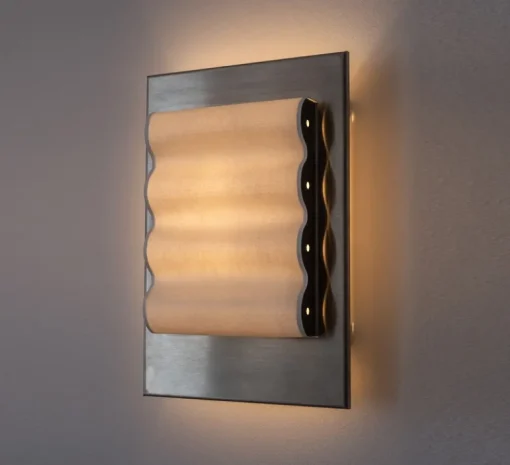 Applique*Violaine D'Harcourt Applique murale, Frame Alu Brut S, , L24cm, H35cm - aluminium