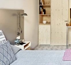 Applique murale, Funiculi, gris, Ø15,5cm, H49,2cm - Marset