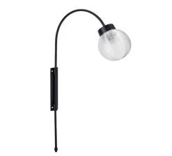 Applique murale, Gaia , transparant, Ø16cm, H85cm - House Doctor