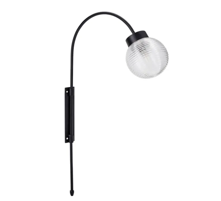 Applique murale, Gaia , transparant, Ø16cm, H85cm - House Doctor