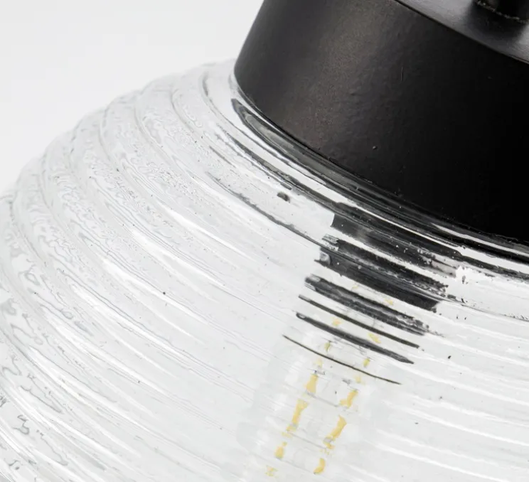 Applique murale, Gaia , transparant, Ø16cm, H85cm - House Doctor