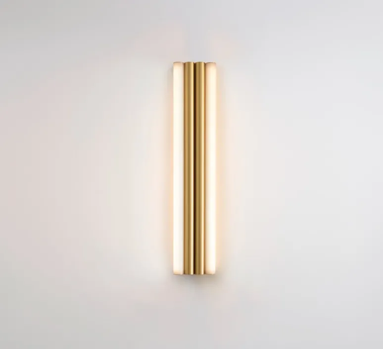 Applique*CVL Applique murale, Gamma XL, , LED, dim, 2700K, 1820 lm, L20cm, H100cm - laiton satiné