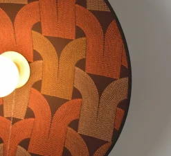 Applique murale, Gatsby D60, Arcs brique, Ø60cm, P12cm - Market Set