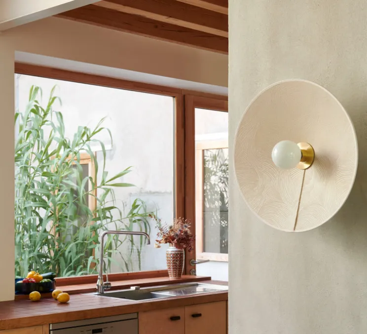 Applique murale, Gatsby D50, sable, Ø50cm, P12cm - Market Set