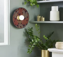 Applique*Market Set Applique murale, Gatsby D40, , Ø40cm, P12cm - Arcs brique