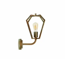 Applique*Moretti Luce Applique murale, Gemstone 3485, , L28cm, H42cm - Laiton vieilli