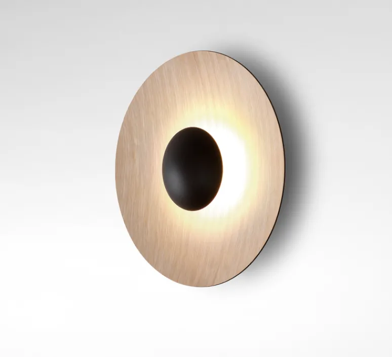 Applique*Marset Applique murale, GINGER 42 C, , 2700K, 2130lm, H42cm - chêne