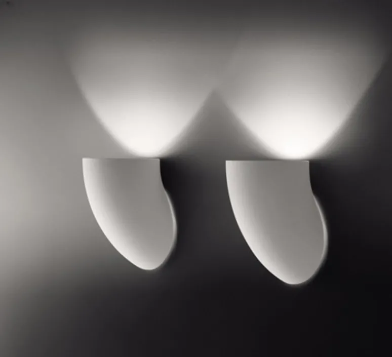 Applique*Martinelli Luce Applique murale, GOMITO, , H20cm - Martinelli-luce blanc