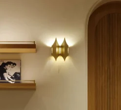 Applique murale, Gothic II, laiton, L20,6cm, H28cm - lyfa