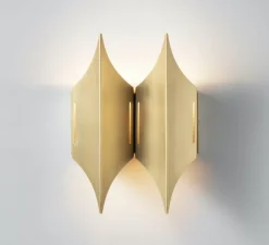 Applique murale, Gothic II, laiton, L20,6cm, H28cm - lyfa