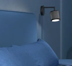 Applique*Herstal Applique murale, Grain XS, , L11cm, H11cm - noir