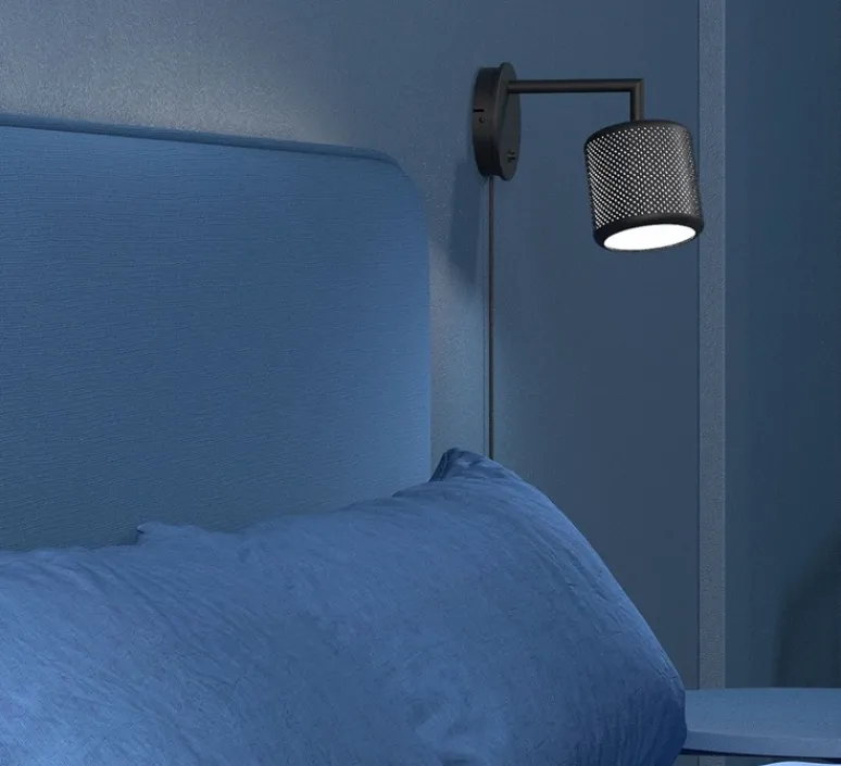 Applique*Herstal Applique murale, Grain XS, , L11cm, H11cm - noir